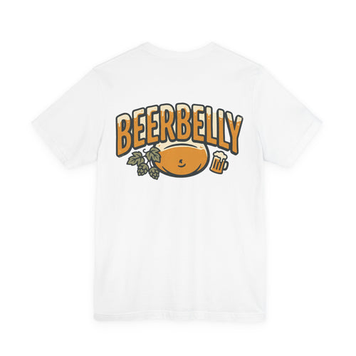 Funny Graphic Tee — “Did you ever wish there was a disease that only killed idiots?” / Beerbelly Back Print